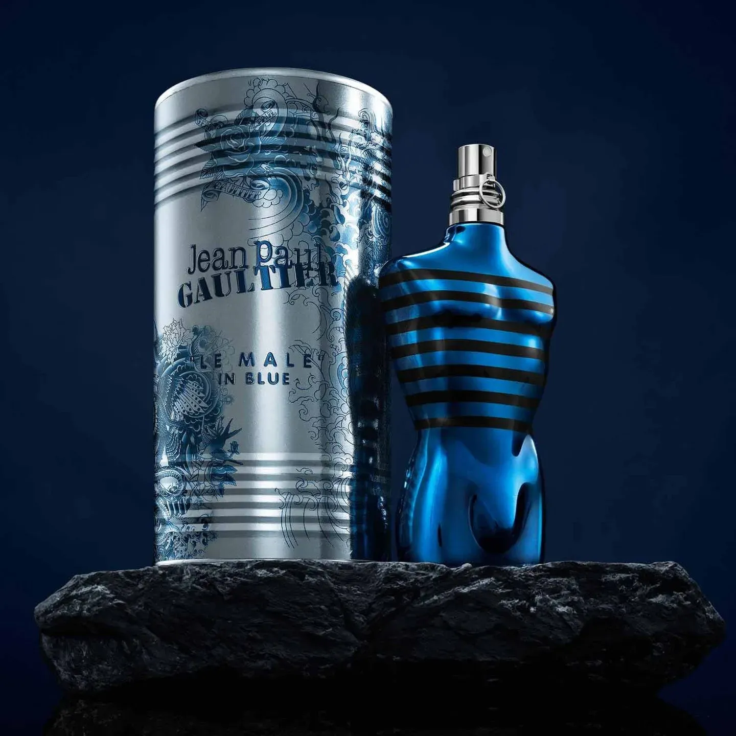 Jean Paul Gaultier Le Male In Blue, foto de campaña