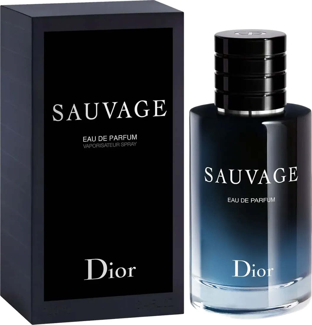 Caja y frasco de Dior Sauvage